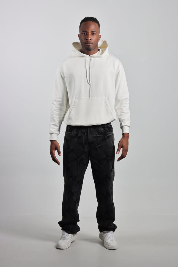 Pantalon Negro Diseño Baggy Clasico