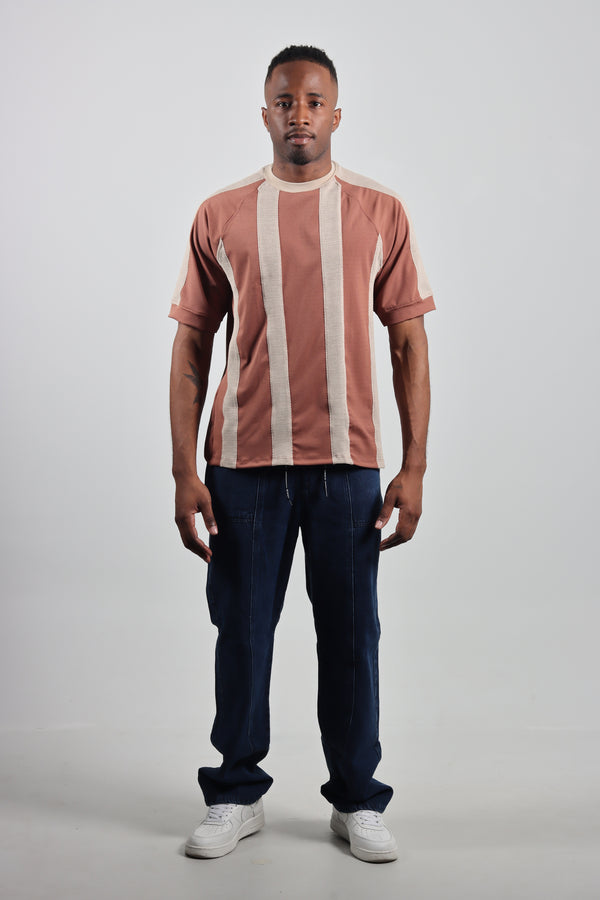 Jogger Azul Medio Corte Frente