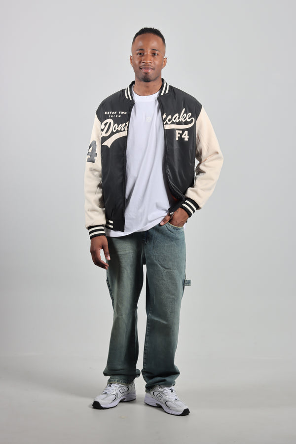 Chaqueta Negro Bomber Antifluido