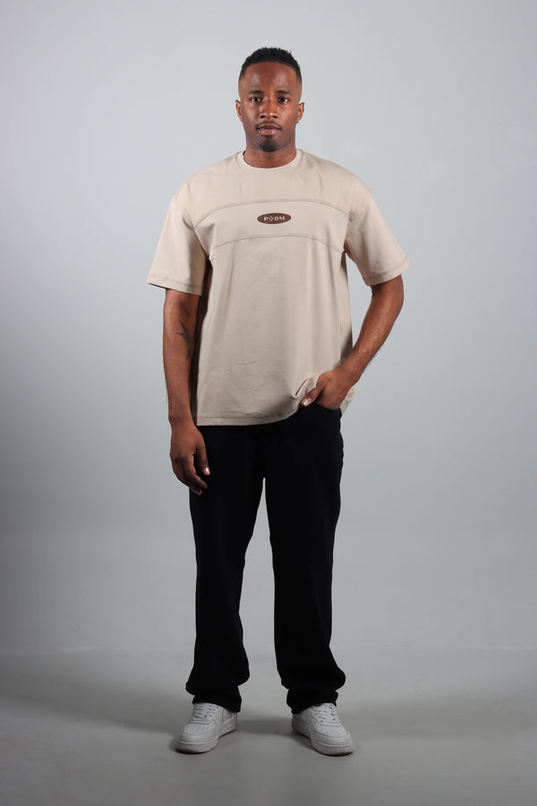 Camiseta Sand Oversize Corte Frente