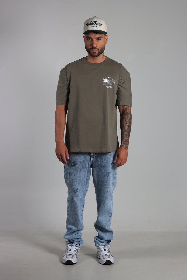 Pantalon Azul Baggy Tapered