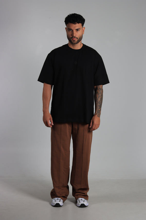 Sudadera Cafe Oversize Vena Delantera