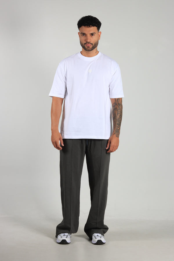 Sudadera Gris Oversize Vena Delantera