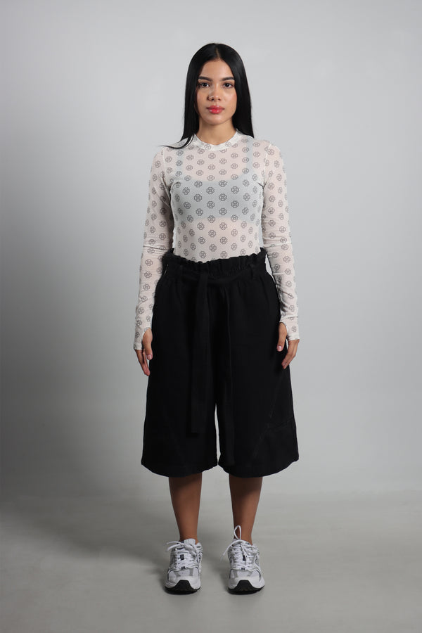 Pantalon Negro Culotte