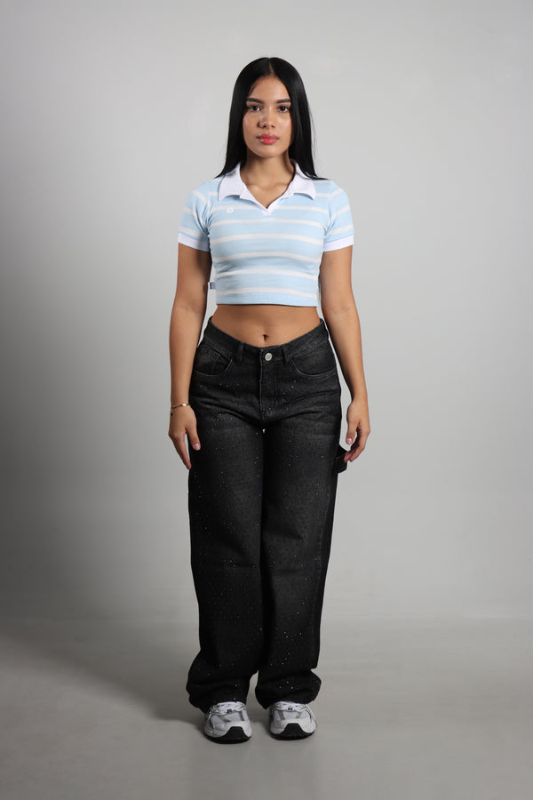 Pantalon Gris Baggy Carpintero