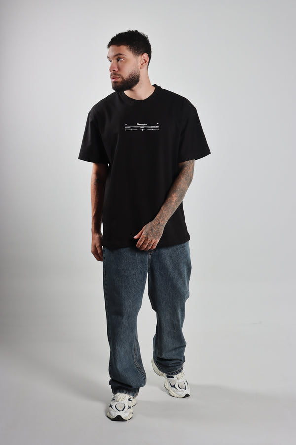 Camiseta Negro Dinamic Regular