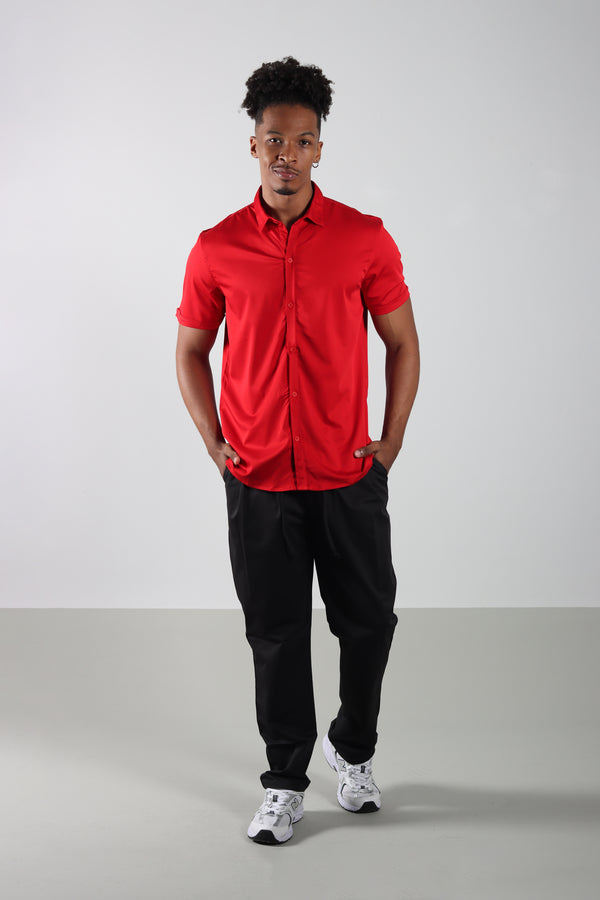 Camisa Manga Corta Cherry Cuello Luigui