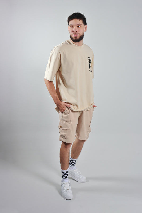Camiseta Arena Oversize Estampada