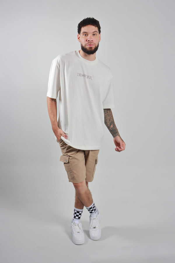 Camiseta Ivory Oversize Estampada