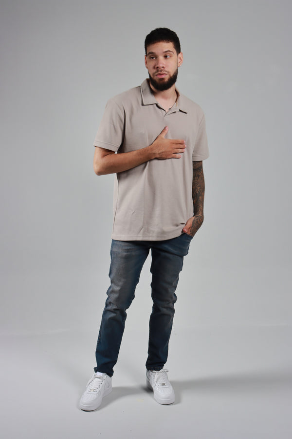 Polo Humo Cuello Sport