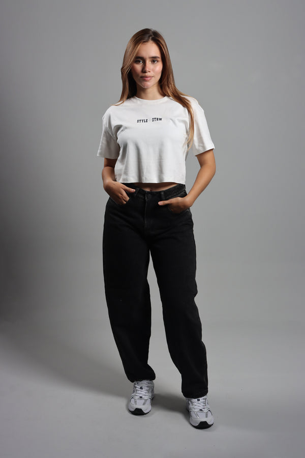 Camiseta Ivory Cropped