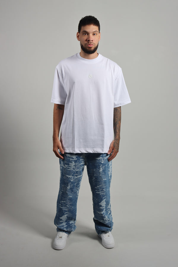 Pantalon Azul Baggy Clasico