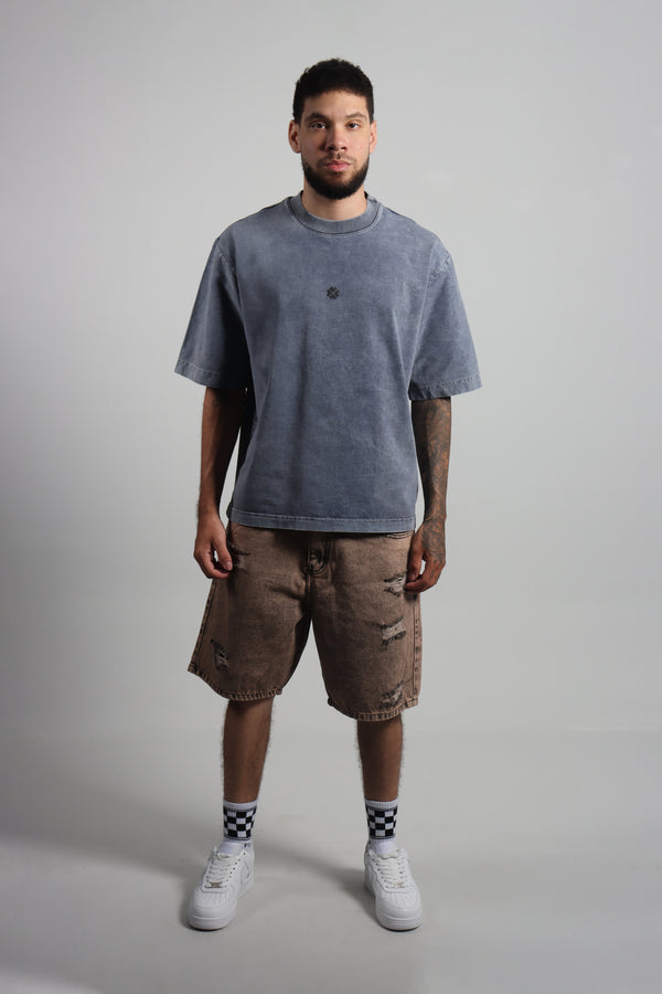 Bermuda Sky Bleach Rotos Baggy Clasica