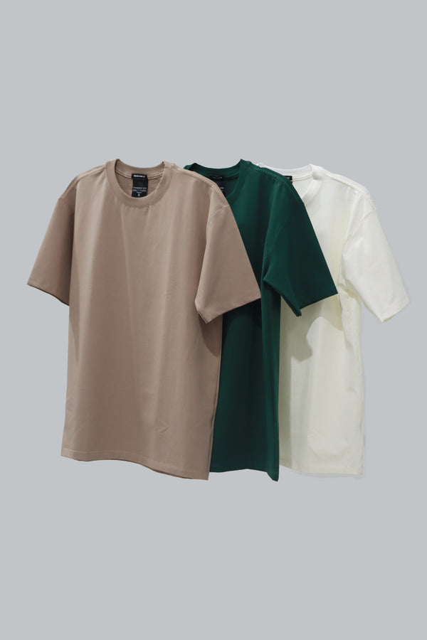Camiseta Basica Tela Fria Pack X3